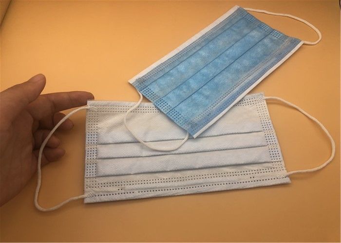 通気性の3つの層外科手術用マスク/3は非編まれたマスクの塵の防止に執ように勧めます