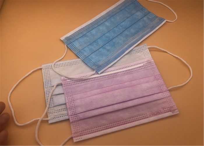 抗菌3つの層保護外科マスクの伸縮性がある耳のループ口カバー